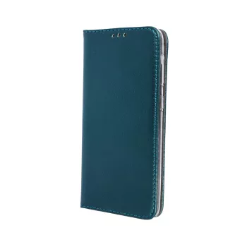   Smart Magnetic oldalra nyíló tok iPhone 16 Pro 6,3", sötétzöld