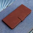 Smart Velvet iPhone 16 Pro 6,3" oldalra nyíló tok, barna