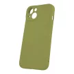 Silicone Case hátlap, tok iPhone 12/12 Pro 6,1", zöld