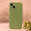 Silicone Case hátlap, tok iPhone 12/12 Pro 6,1", zöld