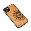 Bewood tok Traveler Merbau wooden iPhone 15 Plus, színes