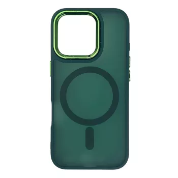 Fashion Case MagSafe iPhone 16 Pro - tok, zöld