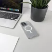 Glitter Case MagSafe iPhone 16 Pro - fehér