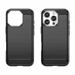 Carbon Case iPhone 16 Pro tok, fekete