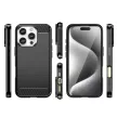 Carbon Case iPhone 16 Pro tok, fekete
