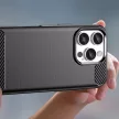 Carbon Case iPhone 16 Pro tok, fekete
