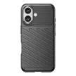 Thunder Case iPhone 16 Silicone Case - tok, fekete