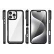 Outer Space Case with Gel Frame iPhone 16 Pro - tok, fekete