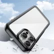 Outer Space Case with Gel Frame iPhone 16 Pro - tok, fekete