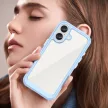 Outer Space Case with Gel Frame iPhone 16  tok, kék