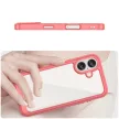Outer Space Case with Gel Frame iPhone 16 - tok, piros
