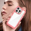 Outer Space Case with Gel Frame iPhone 16 Pro - tok, piros