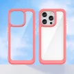 Outer Space Case with Gel Frame iPhone 16 Pro - tok, piros