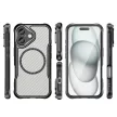Leading Series MagSafe Silicone Case iPhone 16 - tok, fekete