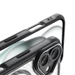 Leading Series MagSafe Silicone Case iPhone 16 - tok, fekete