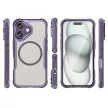 Leading Series MagSafe Silicone Case iPhone 16 - tok, lila