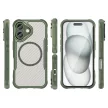 Leading Series MagSafe Silicone Case iPhone 16 - tok, zöld