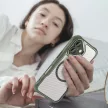Leading Series MagSafe Silicone Case iPhone 16 - tok, zöld