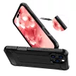 Hybrid Armor iPhone 16 Pro Case - tok, fekete