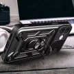 Hybrid Armor Camshield iPhone 16 ütésálló hátlap, tok, fekete