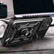Hybrid Armor Camshield iPhone 16 Pro ütésálló hátlap, tok, fekete