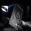 Hybrid Armor Trendy Case with MagSafe iPhone 16 - tok, fekete