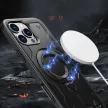 Hybrid Armor Trendy Case with MagSafe iPhone 16 Pro - tok, fekete