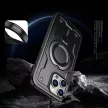 Hybrid Armor Trendy Case with MagSafe iPhone 16 Pro - tok, fekete