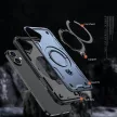 Hybrid Armor Trendy Case with MagSafe iPhone 16  tok, kék