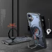 Hybrid Armor Trendy Case with MagSafe iPhone 16  tok, kék