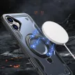 Hybrid Armor Trendy Case with MagSafe iPhone 16  tok, kék