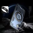 Hybrid Armor Trendy Case with MagSafe iPhone 16  tok, kék