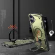 Hybrid Armor Trendy Case with MagSafe iPhone 16 - tok, zöld