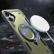 Hybrid Armor Trendy Case with MagSafe iPhone 16 - tok, zöld