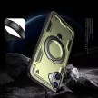 Hybrid Armor Trendy Case with MagSafe iPhone 16 - tok, zöld