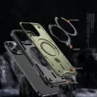 Hybrid Armor Trendy Case with MagSafe iPhone 16 Pro - tok, zöld