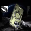 Hybrid Armor Trendy Case with MagSafe iPhone 16 Pro - tok, zöld