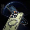 Hybrid Armor Trendy Case with MagSafe iPhone 16 Pro - tok, zöld