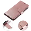 Magnet Case with flap Samsung Galaxy S25 tok, rózsaszín