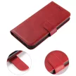 Magnet Case with Flip Samsung Galaxy S25 tok, piros
