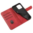 Magnet Case with Flip Samsung Galaxy S25 tok, piros