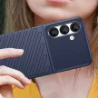 Thunder Case Samsung Galaxy S25 Silicone Armored Case ütésálló tok, kék