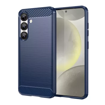 Carbon Case Samsung Galaxy S25 tok, kék