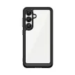 Outer Space Case with Gel Frame Samsung Galaxy S25 tok, fekete