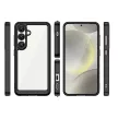 Outer Space Case with Gel Frame Samsung Galaxy S25 tok, fekete