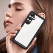 Outer Space Case with Gel Frame Samsung Galaxy S25 tok, fekete