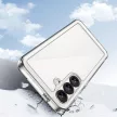 Outer Space Case with Gel Frame Samsung Galaxy S25 Clear tok, fekete