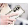 Outer Space Case with Gel Frame Samsung Galaxy S25 Clear tok, fekete