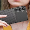 Thunder Case Samsung Galaxy S25 Plus Silicone Armored Case ütésálló tok, fekete