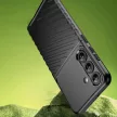 Thunder Case Samsung Galaxy S25 Plus Silicone Armored Case ütésálló tok, fekete